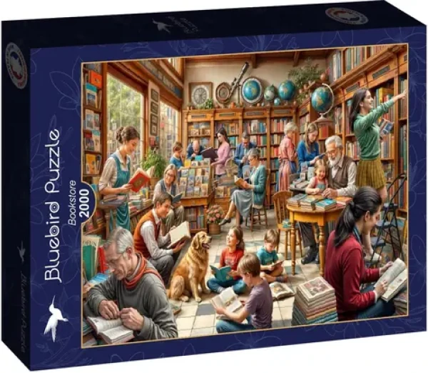 BlueBird Puzzle Kníhkupectvo