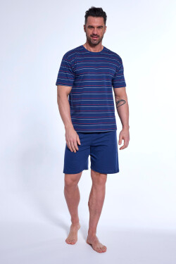 PÁNSKE PYŽAMO KR 338 W/25 džínovina XXL