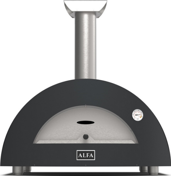 Alfa Forni Moderno 2 Pizze Wood Grey