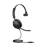 Jabra Evolve2 40 Mono UC USB-A čierna / mono náhlavná súprava / mikrofón / USB-A (24089-889-999)