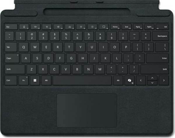 Microsoft MICROSOFT Surface Pro9/10 Typecover with Slim Pen Storage COMM black Germany