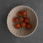 Storefactory Keramická miska Flora Beige Ø 15 cm