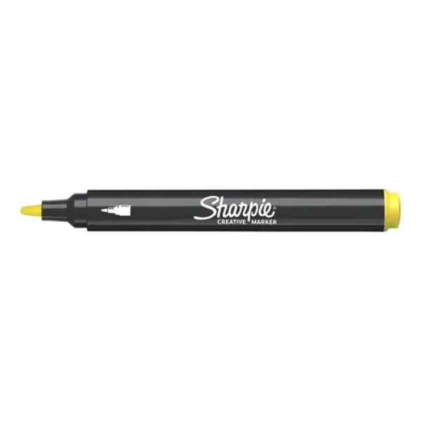 Sharpie Kreatívny akrylový popisovač žltá / Popisovač / okrúhly hrot / vodeodolný (2218063)