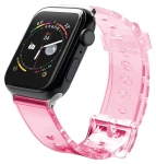 Hurtel Silikónový remienok pre Apple Watch 38/40/41 mm červená / Remienok / Silikónový