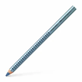 Faber-Castell Jumbo Grip Metallic - Pastelka - Modrá metalická 12 ks (110984)