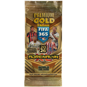 Panini FIFA 365 2025-2026 Adrenalyn karty Gold packet