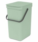 Brabantia Sort amp; Go Odpadkový kôš 12 L zelená / 20 x 35.1 x 24.9 cm (211829)