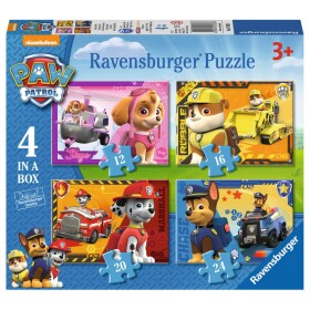 Ravensburger - Puzzle - Tlapková patrola 4v1