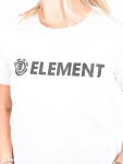 Element LOGO white dámske tričko krátkym rukávom