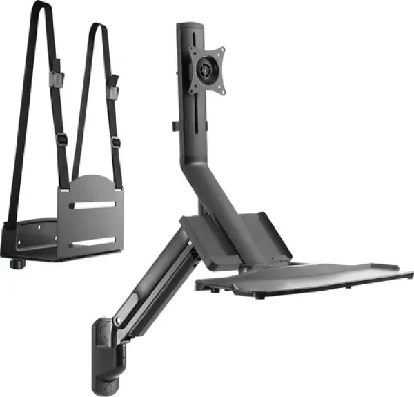 Maclean MC-838 / Nástenný držiak monitora a klávesnice / 17-32" (MC-838)