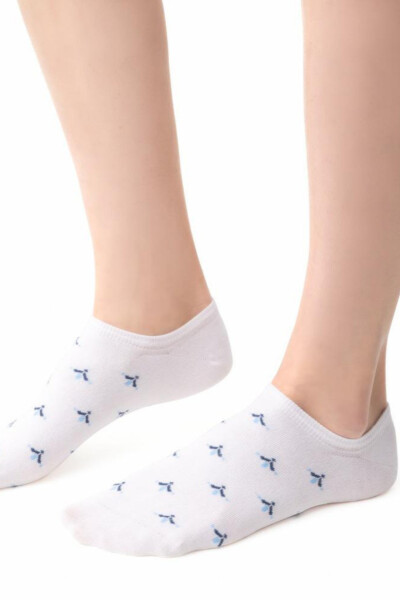 Dámske nízke ponožky 021 bílá 38-40