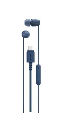 Sony IER-EX15C modrá / Slúchadlá do uší / mikrofón / USB-C (IEREX15CL.CE7)