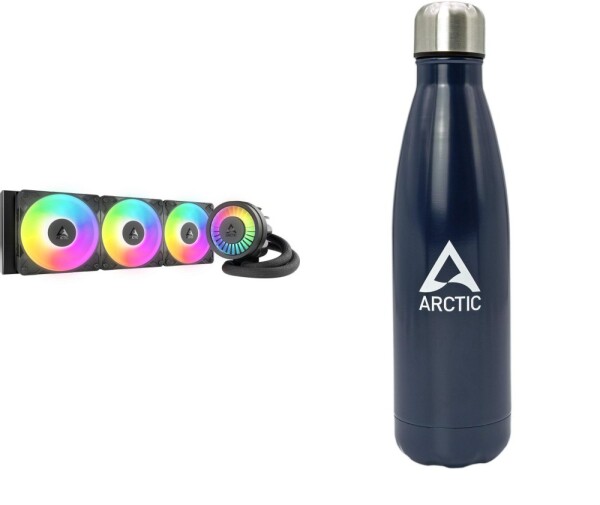 ARCTIC Chłodzenie wodne Arctic Liquid Freezer III Pro 360 A-RGB (ACFRE00184A) + Butelka Termiczna