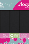 SLOGGI GO CRUSH TANGÁ 3PACK BLACK černá S