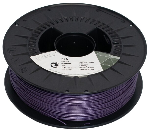 Smartfil PLA filament Glitter Violet 1,75 mm 1 kg