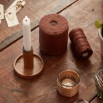 Ib Laursen Jutový špagátik Brown 100 m