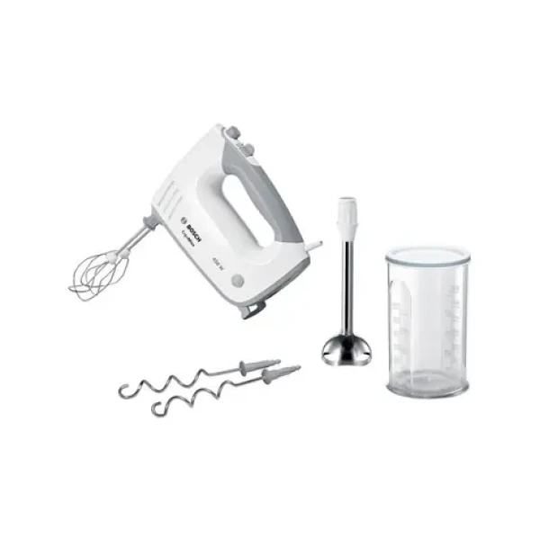 BOSCH MFQ36470 bielo-šedá / ručný mixér / 450W / 5 rýchlosti + turbo (MFQ36470)