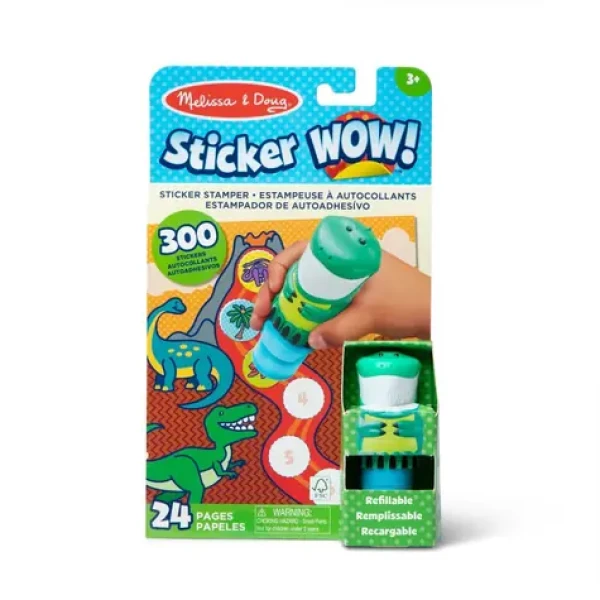 Spin Master Samolepky Melissa Doug Wow! Dinosaurus