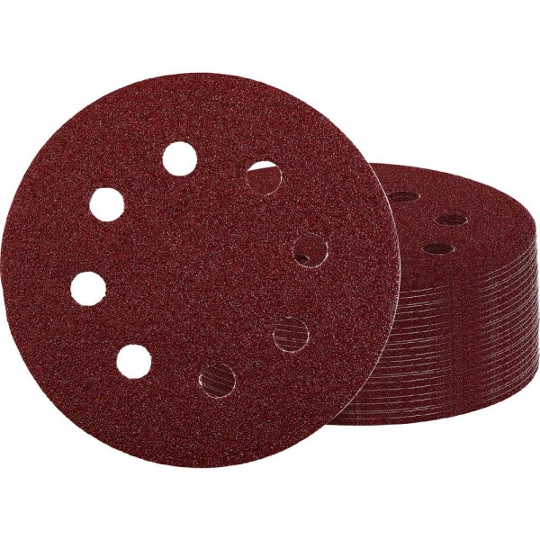 Einhell 492140 brúsny papier pre excentrické brúsky Zrnitosť 180 (Ø x v) 125 mm x 13 cm 50 ks; 492140