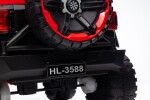 Mamido Mamido Elektrické autíčko Trust Adventure dvojmiestne 12V | 2x25W červené