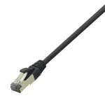 LogiLink Patch kábel Cat8.1 S/FTP čierna, 5 m / Patch kábel / RJ-45 / 40 Gigabit Ethernet / LSZH (CQ8073S)