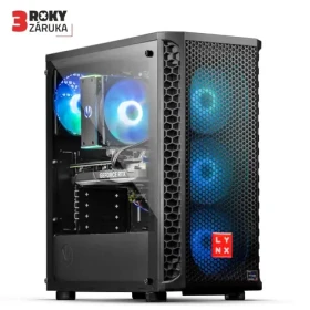 Lynx Challenger (10462978) čierna / Intel Core i5-12400F 2.5GHz / 16GB / 1TB SSD / Nvidia RTX 3060 12GB / W11H (10462978)