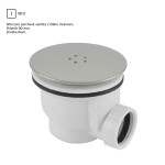 MEREO Mereo Kora Lite sprchový set: sprchovací kút 90x90x185cm, chróm ALU, sklo číre, 90 cm, vanička, sifón CK34123ZM