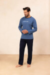 Regina 494 dlhé/r M-XL Z25/26 pánske pyžamo zelená M
