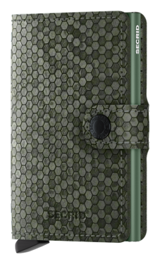 Mini peňaženka Secrid Miniwallet Hexagon Green