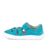 Dievčenské barefoot sandále ELASTIC Turquoise Froddo G3150262-15 turquoise - 29