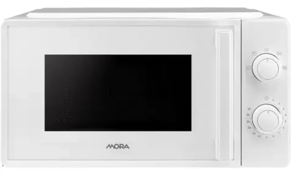 Mora MT122W biela / Mikrovlnná rúra / 700 W / 20 l / mechanické ovládanie / voľne stojaca (100002200887)