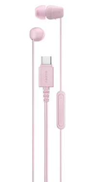 Sony IER-EX15C ružová / Slúchadlá do uší s mikrofónom / USB-C (IEREX15CP.CE7)