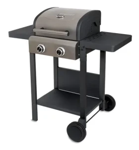 Unold 58595 BBQ Buddy čierna / Elektrický gril / 2600 W / grilovací vozík / liatinové rošty / IPX4 (58595)
