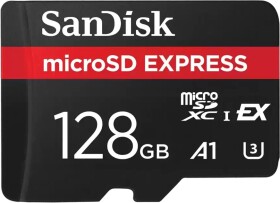 SanDisk Express MicroSDXC 256 GB Class 10 UHS-I/U3 A1 V30 (SDSQXFN-128G-GN4NN)