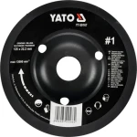 YATO Rotačná rašpľa uhlová 125 mm hrubá / Rašpľa / Upínací otvor 22,2 mm / Max. 13000 ot./min (YT-59167)