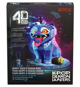 Spin Master 4D Build K-Pop Demon Hunters Derpy Tiger a Sussie