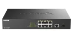 D-Link DGS-1010MP/E / Switch / Gigabitový / PoE / kovové prevedenie / čierna (DGS-1010MP/E)