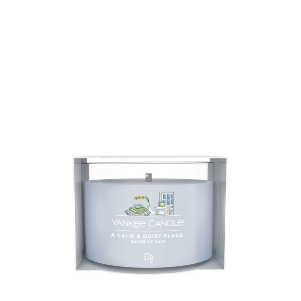 Yankee Candle Votívna sviečka skle Calm Quiet Place