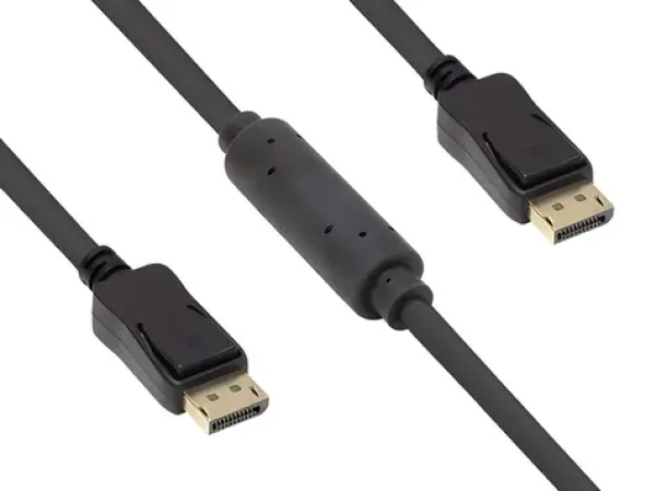 Good Connections DP1.2 - 15 m čierna / Prepojovací kábel / DisplayPort-DisplayPort / 4K UHD 60Hz / Aktívny (4810-150G)