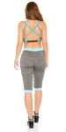 Trendy KouCla Workout Outfit neongreen L