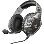 Trust GXT 488 Forze-G sivá / herné slúchadlá s mikrofónom / pre PS4 / 3.5 mm jack / 1.2m (23531-T)