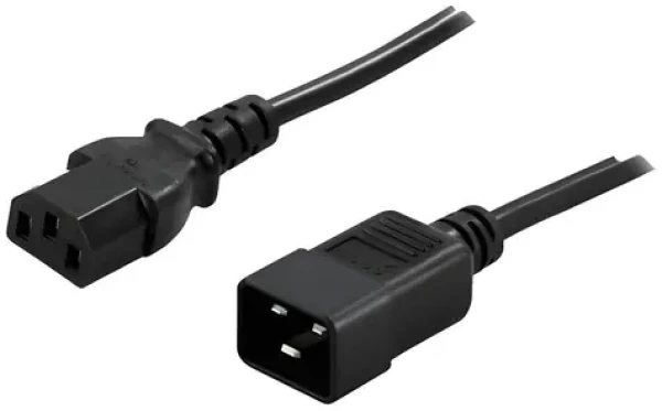 PowerWalker C13-C20 180cm / Prepojovací napájací kábel / 10 A / 250 V (91010041)