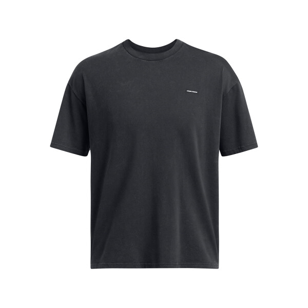 Tričko Under Armour M Hw Os Logo Wash SS T-Shirt Black L