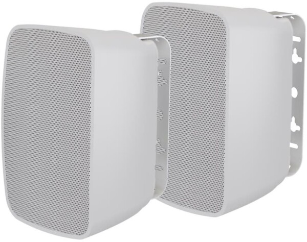 Vision Paar WanPreutsprecher - 50 Watt Belastbarkeit - C-Halterungen enthalten - weiss