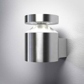 LEDVANCE ENDURA® STYLE CYLINDER L 4058075205338 LED vonkajšie nástenné osvetlenie  LED strieborná; 4058075205338