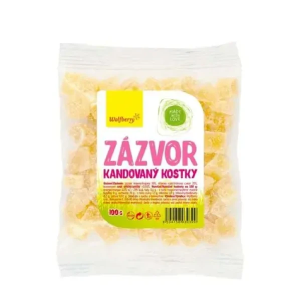 Kandizovaný zázvor - Wolfberry (100 g) (86266-1-100g)