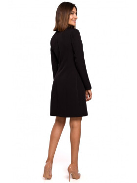 Model 18002571 Sako černé šaty EU XXL - STYLOVE