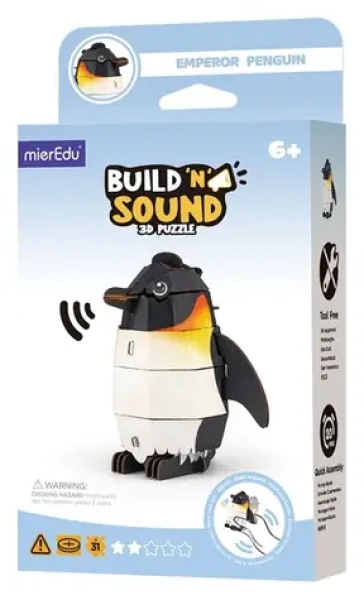 MIEREDU 3D puzzle Tučniak
