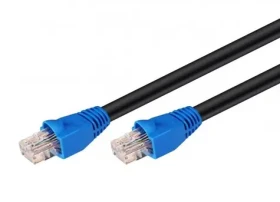 MicroConnect CAT6 U/UTP OUTDOOR 10m čierna / PVC (B-UTP610SOUT)