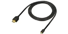 SONY DLC-HEU15 - 1,5m kábel HDMI / Konektory micro HDMI (typ D) - štandardný konektor HDMI (typ A) (DLCHEU15.AE)